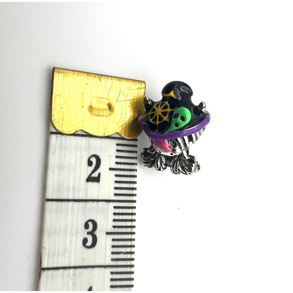 New Halloween Witch Highland Cow Charm for European Bracelet - Picture 7 of 7
